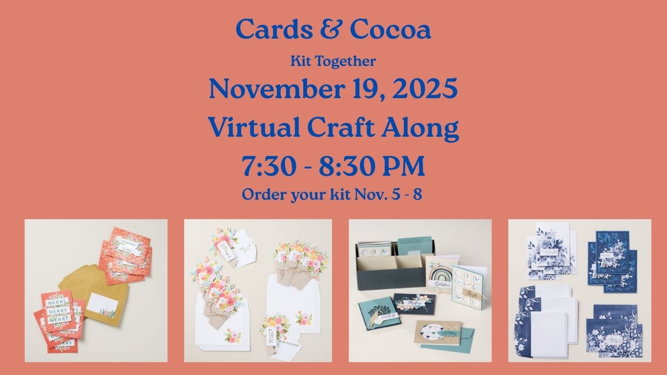 Make cards using Stampin'UP!® kit