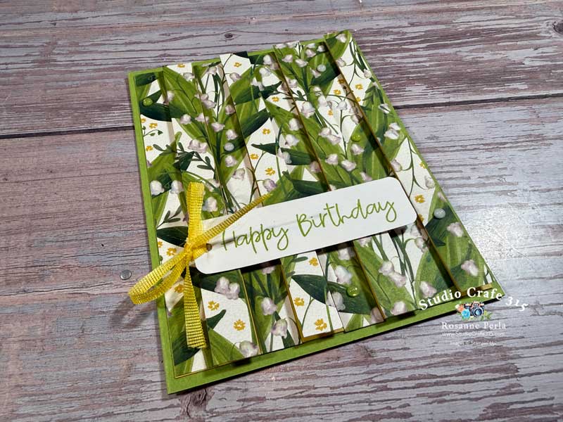 Lilly of the Valley Floral Greeting Card #2
