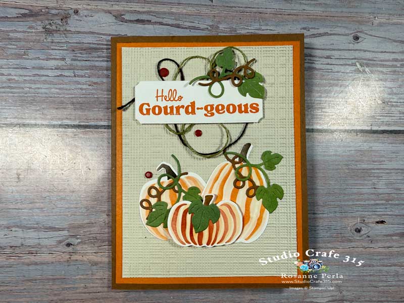 Painted Pumpkins Trio Card Kit To Go
